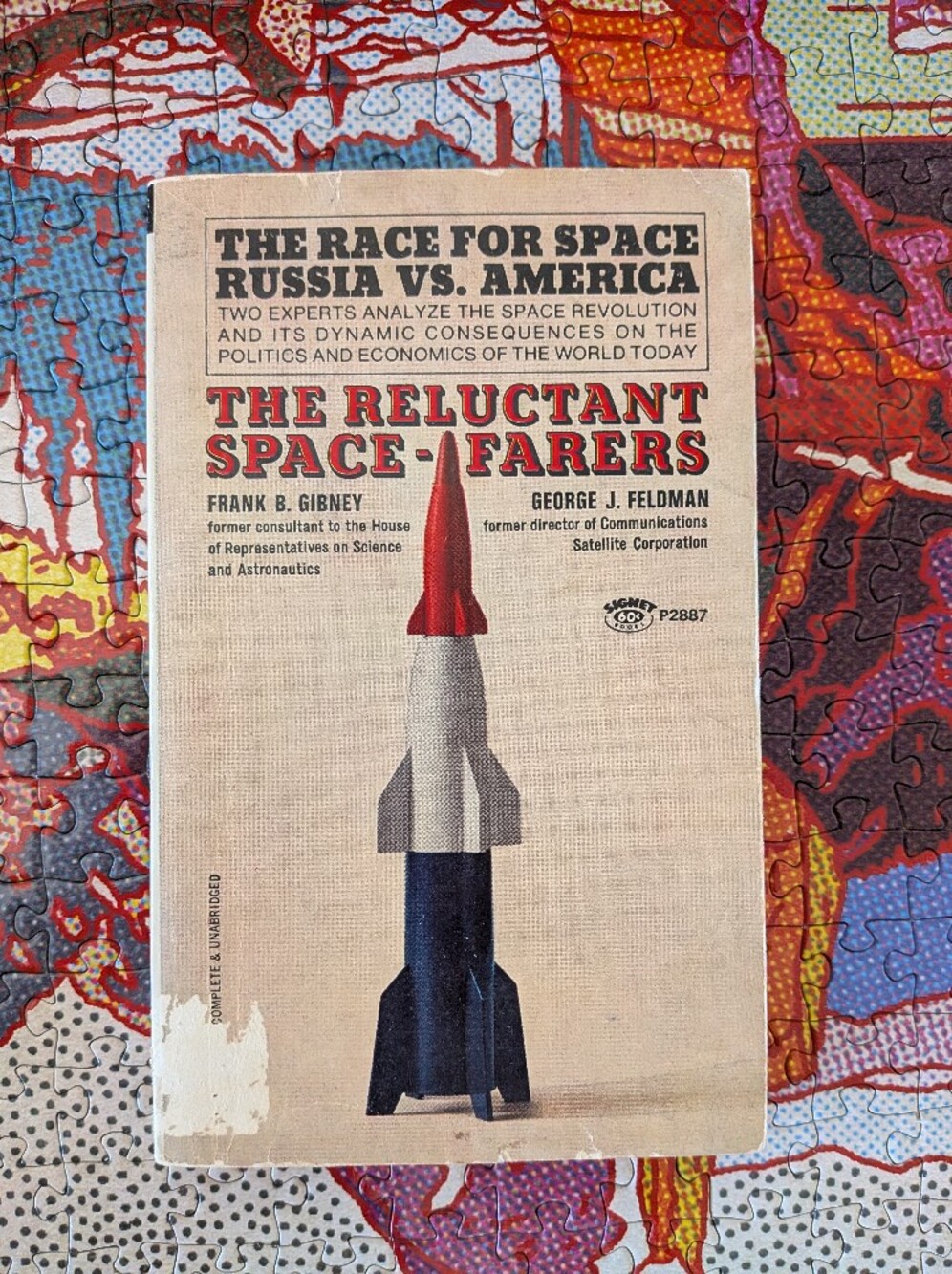 The Reluctant Space-Farers - Vintage Book